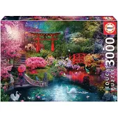 Educa Puslespill 3000 Japansk Hage