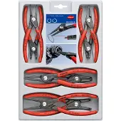 Knipex præcisions-låseringstang-sæt, 8 låseringstænger