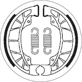 SBS P2195 Bremsesko