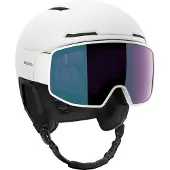 Salomon Driver Pro Sigphoto MIPS, Skihjelm med Visir, White