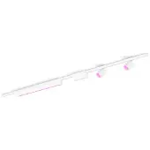 Philips Perifo Rett Takplatesett (2 Spotlight, 1 Lyslinje)