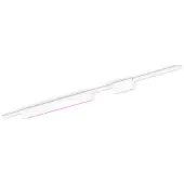 Philips Perifo Rett Takplatesett (1 Lyslinje)