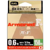 Duel Armored F+ 150 M Flettet Fiskesnøre