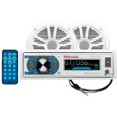 Boss Audio Systems Mr632uab+2 Mr6-høyttalere+mrant10-pakke