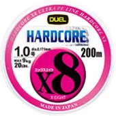 Duel Hardcore X8 Flettet Fiskesnøre 200 M