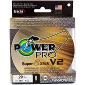 Power pro Super 8 Slick V2 Flettet Fiskesnøre 275 M