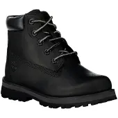 Timberland unisex for kids. TB0A28UD0011 Leather lace-up boots Courma Kid black (22), Flat, Laces, Casual, Sustainable, children's fashion