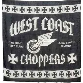 West Coast Choppers Wings Skjerf