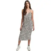 Superdry Vintage Midi Halter Slip Ermeløs Kjole