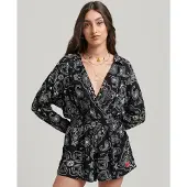 Superdry Vintage Beach Langarmet Romper