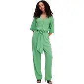 Selected Viva 2/4 Kortermet Jumpsuit