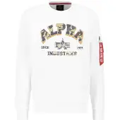 Alpha industries College Camo Collegegenser