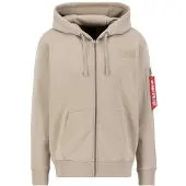 Alpha industries Back Print Genser Med Hel Glidelås