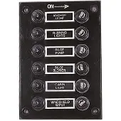 A.a.a. Sikringsholder 6 Brytere Elektrisk Panel