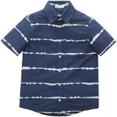 Tom Tailor 1031817 Batik Kortarmet Skjorte