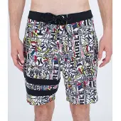 Hurley Phantom Eco 25th S1 Block Party 18´´ Badebukse