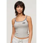 Superdry Essential Branded Ermeløs T-skjorte
