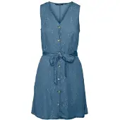 Vero Moda Viviana Sl Ermeløs Kort Kjole