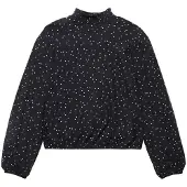 Tom Tailor 1038986 Allover Printed Langarmet T-skjorte