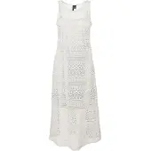 Vero Moda Honey Lace Ermeløs Lang Kjole