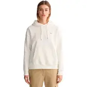 Gant for woman. 4201413 Shield hoodie white (XS), Casual, Cotton