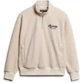 Superdry Country Club Borg Halv Glidelås Genser
