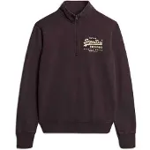 Superdry Classic Vl Graphic Halv Glidelås Genser