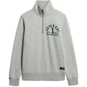 Superdry Track &amp; Field Graphic Halv Glidelås Genser