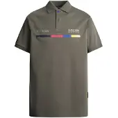 Red Bull Racing Graphic Print Logo Kortermet Poloskjorte