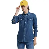 G-Star Western Slim Fit Skjorte Med Lange Ermer