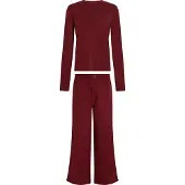 Calvin Klein Sleep Set Pyjamas Med Lange Ermer