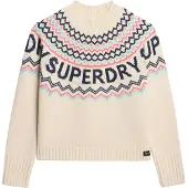 Superdry Fairisle Branded Jumper Genser