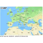 C-MAP Kart Over Adriaterhavet Og Det Joniske Hav
