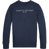 Tommy Hilfiger Collegegenser - Essential - Organic - Twilight Na - - 6 år (116) - Collegegenser