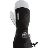 Hestra Army Leather Heli mitten, sort