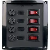 Talamex Bryterpanel Med Spenningsmåler 12/ 24v
