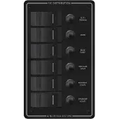 Blue Sea Systems Vanntett Panel 6 Posisjoner