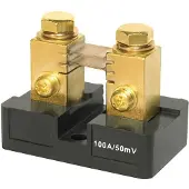 Blue Sea Systems Analog Målershunt 100a/50mv