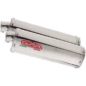 Gpr Exhaust Systems Trioval Dual Yamaha Fjr 1300 06-16 Homologert Slip On Lyddemper