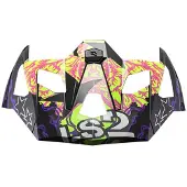 LS2 Mx703 Fireskull Visir