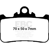 EBC Hh Fa759hh Sintrede Bremseklosser