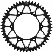 Holeshot 150l-520-49bl 520 Chain Aluminium Bakre Tannhjul
