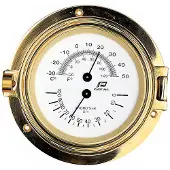 PLASTIMO Messing 4.5´´ Termometer Hygrometer