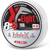 Falcon Xf Eight 250 M Flettet Fiskesnøre
