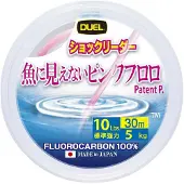 Duel Fish Cannot See Pink 30 M Fluorokarbon