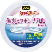 Duel Fish Cannot See Pink 50 M Fluorokarbon