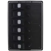 Euromarine Abs 6 Posisjoner Vanntett Elektrisk Panel