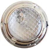 A.a.a. Rustfritt Stål Hvit Led-taklampe