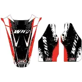 Why Stickers Honda Crf450r 2005-2008 Rear Fender Grafisk Sett