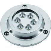 A.a.a. Ip68 6x3w Rundt Undervanns Blått Led-lys